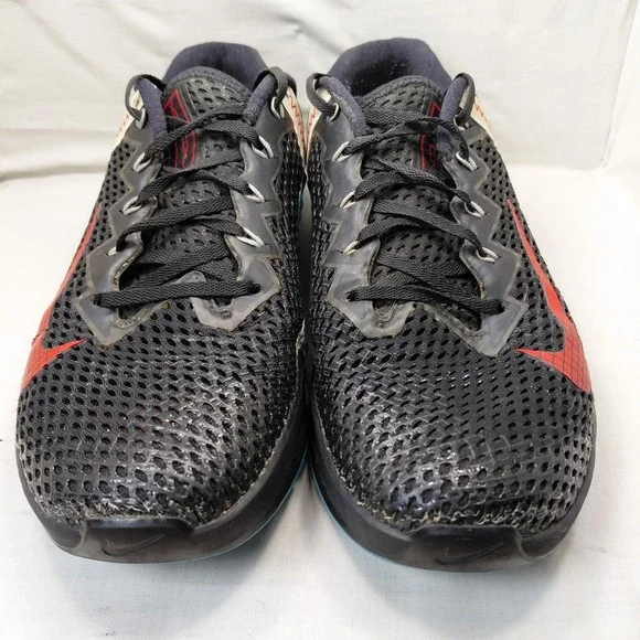 Nike Metcon 6 Mens Training Shoes Black Blue Flash Crimson CK9388-070 Size 10 - Picture 2 of 13